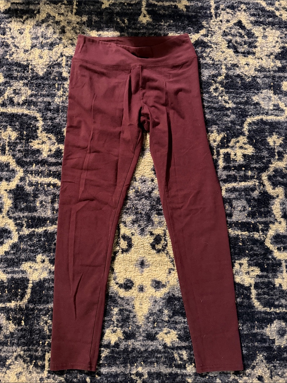 aerie  Wine Stretch Leggings